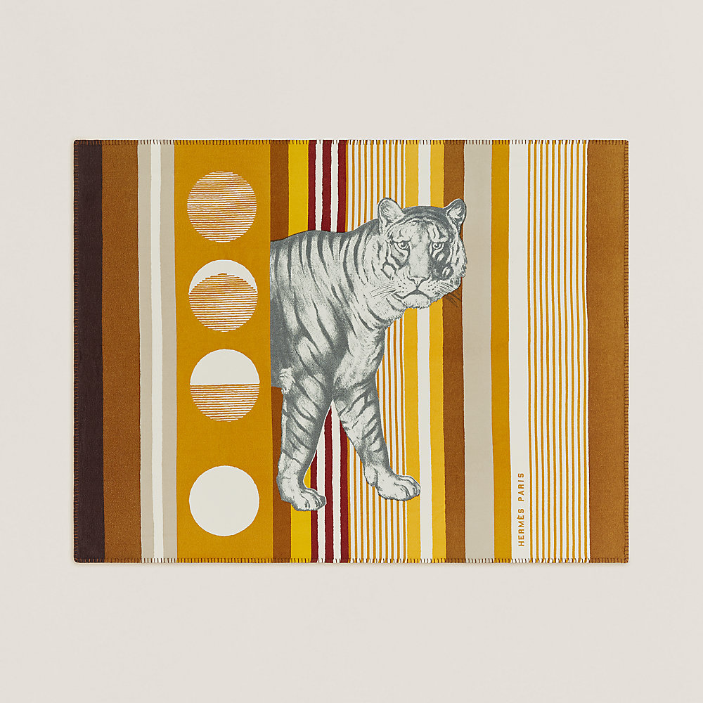 Tigre Bayadere blanket | Hermès Canada